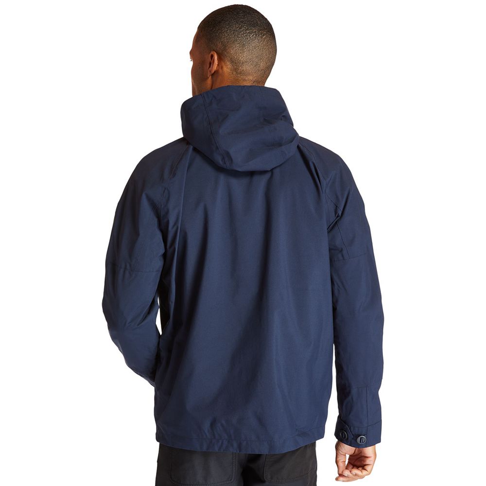 Timberland Mens Jackets Ecoriginal Waterproof Worker - Navy - India DM9154786